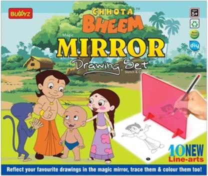 Buddyz Chhota Bheem Mirror Drawing - Chhota Bheem Mirror Drawing . Buy  Chhota Bheem toys in India. shop for Buddyz products in India. |  