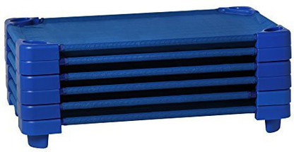 Sprogs Stackable Daycare Cot/Rest Mat Standard 52" W x 23" D SPG-021-5 Blue 