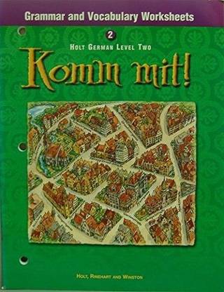 Buy Gram & Voc Wkshts Komm Mit! LV 2 2000 by Holt Rinehart ...