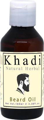 Khadi Natural Herbal Beard Growth Oil 100ml Hair Oil Price In India Buy Khadi Natural Herbal Beard Growth Oil 100ml Hair Oil Online In India Reviews Ratings Features Flipkart Com