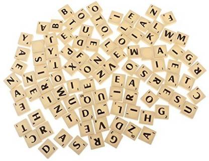Baoblaze 100 Pieces B100pcs Varnished Plastic Puzzle Tiles Letters Kids Alphabet Letter Game Prop 100 Pieces B100pcs Varnished Plastic Puzzle Tiles Letters Kids Alphabet Letter Game Prop Shop For Baoblaze