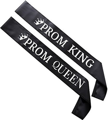 Prom Queen Satin Sash Graduation Party 