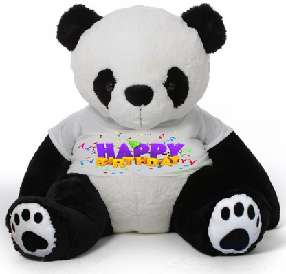 panda teddy bear 4 feet