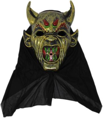 Tootpado Dracula Face Mask With Hood Halloween Props Golden 2fns227 Costume Cosplay Masquerade Party Scary Horror Party Mask Price In India Buy Tootpado Dracula Face Mask With Hood Halloween