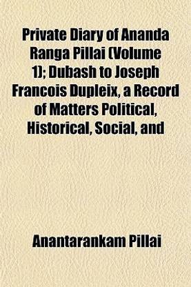 31 Best Seller Ananda ranga pillai books 