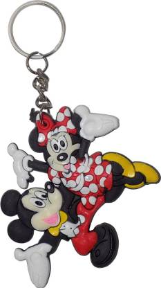 OMAYA Disney Mickey Mouse & Minnie Mouse Animal Cartoon Character Synthetic  Rubber Design-1 Key Chain (Multicolor) Key Chain Price in India - Buy OMAYA Disney  Mickey Mouse & Minnie Mouse Animal Cartoon