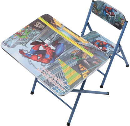 spiderman table chair set