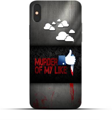 Saavre Back Cover for Murder Of My Like,Facebook for IPHONE XS