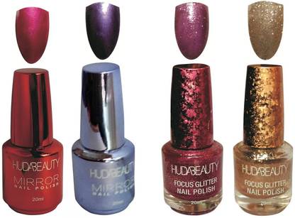 Huda Beauty GLITTER AND MIRROR NAIL POLISH GOLDEN GLITTER, PINK GLITTER, RED, PURPLE - Price in India, Buy Huda Beauty GLITTER AND MIRROR NAIL POLISH GOLDEN GLITTER, PINK GLITTER, RED, PURPLE Online Huda Beauty GLITTER AND MIRROR NAIL POLISH GOLDEN GLITTER, PINK GLITTER, RED, PURPLE - Price in India, Buy Huda Beauty GLITTER AND MIRROR NAIL POLISH GOLDEN GLITTER, PINK GLITTER, RED, PURPLE Online