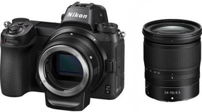 NIKON Z 6 Mirrorless Camera Body with 24-70mm Lens and Mount Adapter FTZ