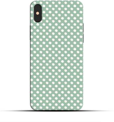 Saavre Back Cover for Pattern,Polka Dots for IPHONE XS