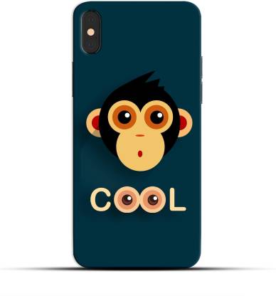 Saavre Back Cover for Cool, Monkey, Green for IPHONE XS