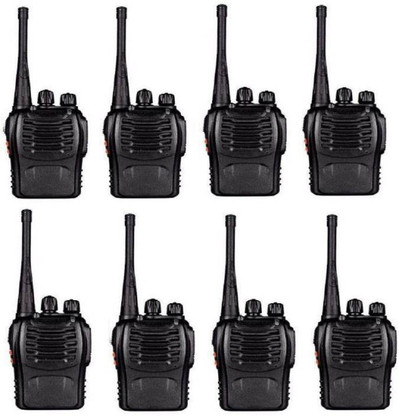 2 x Baofeng WALKIE TALKIE A LUNGO RAGGIO 2-Way BF-888S Radio 16CH UHF 400-470MHZ UK 