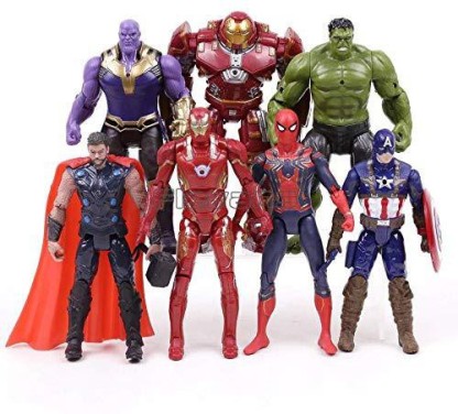 Avengers Bobble-Head Schlüsselanhänger 4cm Ironman Spiderman Hulkbuster Thanos 