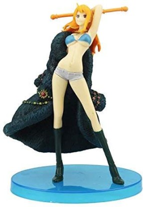 Anime One Piece Brook Prize I 20th Anniversary Blue Suit PVC Figure Loose 