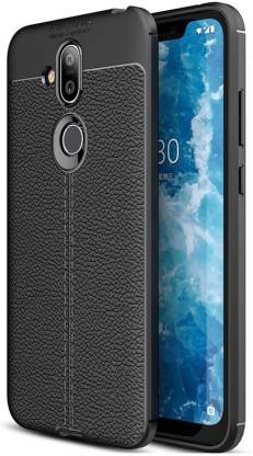 Wellpoint Back Cover for Nokia 8.1 Plain Case Cover