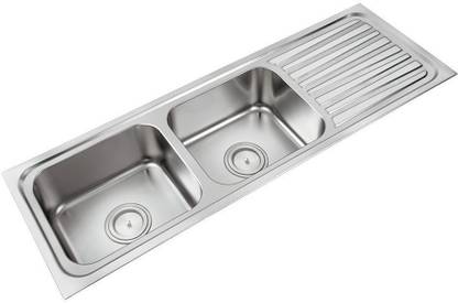 Anupam Stainless Steel Kitchen Sink 1372 X 460 X 200 Mm 54 X 18 X 8