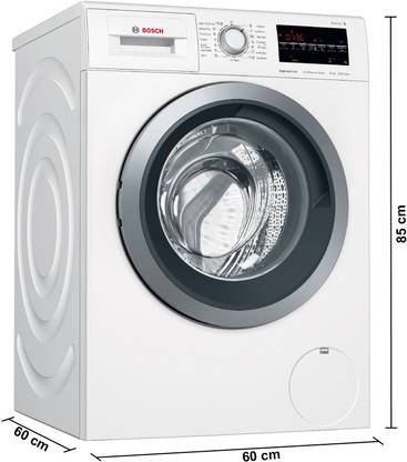 Bosch 8 kg Inverter ExpressWash Fully Automatic Front Load with In-built Heater White