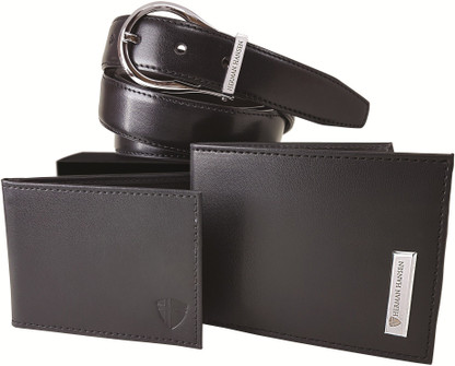 Herman hansen belt and wallet set price clearance