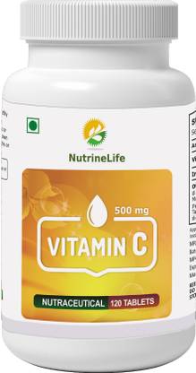 nutrinelife vitamin c ascorbic acid 500 mg 120 tablets