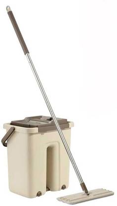 Puffin Scratch Anet Easy Magic Bucket Spin Mop Double Drive Hand Pressure With Mop Head With Soap Dispenser Mop Set Mop Set Price In India Buy Puffin Scratch Anet Easy Magic