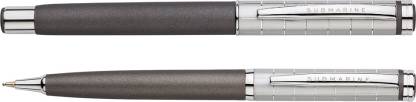 Submarine 2089 Hexa Grey (1 Ball Pen & 1 Roller Pen) Pen Gift Set