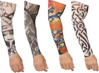 ALPHA MAN Nylon Arm Sleeve For Men With Tattoo Price in India - Buy ALPHA  MAN Nylon Arm Sleeve For Men With Tattoo online at 
