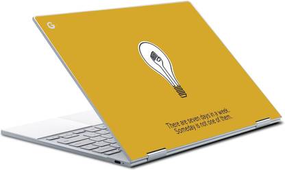 GADGETS WRAP STRENGTH BULB Skin (TOP ONLY) Vinyl Laptop Decal 12.3