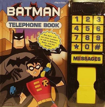 Batman Telephone Book: Buy Batman Telephone Book by Kavanagh Terry at Low  Price in India 