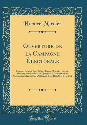 Buy Ouverture De La Campagne Electorale By Mercier Honore At Low Price In India