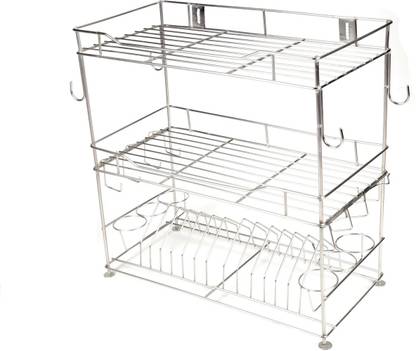Gehwara 21 Inch By 23 Inch Stainless Steel Kitchen Rack Utensil Kitchen Rack Price In India Buy Gehwara 21 Inch By 23 Inch Stainless Steel Kitchen Rack Utensil Kitchen Rack Online At Flipkart Com