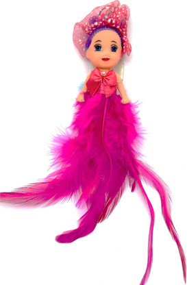 Lovely Sweet Barbie Doll Latest Feather 