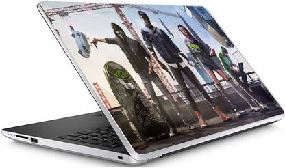 Gadgets Wrap Universal Watch Dogs 2 Skin For 15 6 Inch Laptop 15x10 Inch Vinyl Laptop Decal 15 6 Price In India Buy Gadgets Wrap Universal Watch Dogs 2 Skin For 15 6 Inch