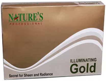 natures professional gold facial kit