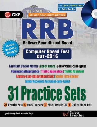 Rrb CBT 31 Practice Sets 2016