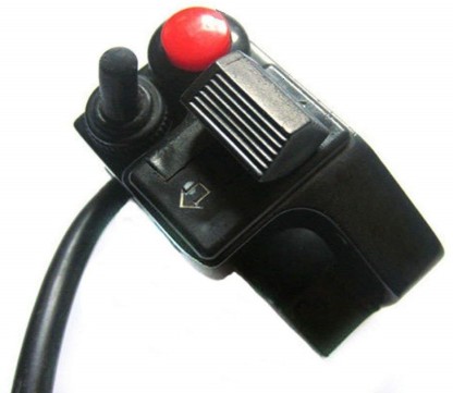 Motorcycle Headlight Switch Handlebar Toggle Switch with On Off Push Button f... 