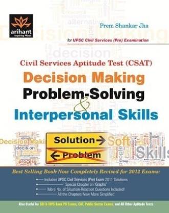 CSAT Decision Making Problem-Solving & Interpersonal Skills 2012