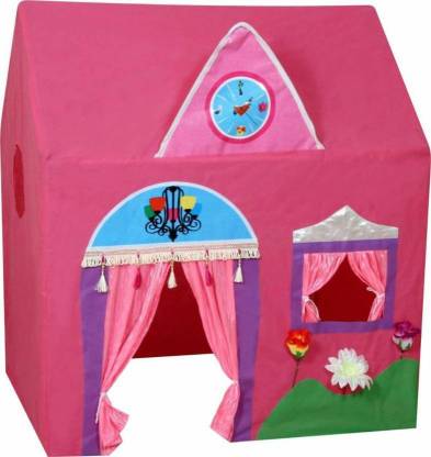 Sajani Pink Jumbo Size Queen Palace Tent House for Kids