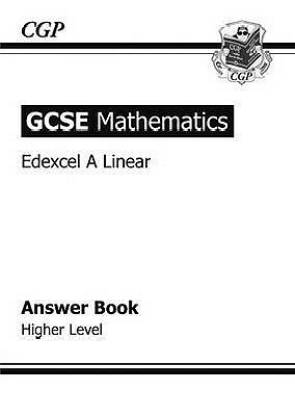 Gcse Maths Edexcel Answers For Workbook With Online Edition Higher A G Resits Buy Gcse Maths Edexcel Answers For Workbook With Online Edition Higher A G Resits By Cgp Books At Low
