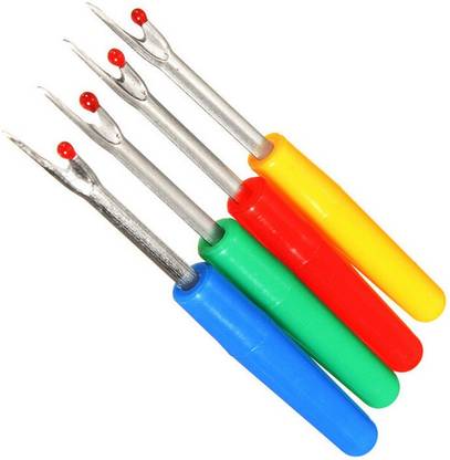 PMW Seam Ripper - Stitch Opener with Cover - Pack Of 4 Seam ...