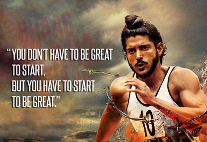 Bhaag Milkha Bhaag - Milkha Singh Quote - Small Poster Paper (12 x 17 inches) Paper Print - Vehicles posters in India - Buy art, film, design, movie, music, nature and educational paintings/wallpapers at Bhaag Milkha Bhaag - Milkha Singh Quote - Small Poster Paper (12 x 17 inches) Paper Print - Vehicles posters in India - Buy art, film, design, movie, music, nature and educational paintings/wallpapers at