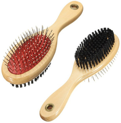 chi double sided dog brush