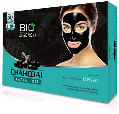 charcoal facial kit