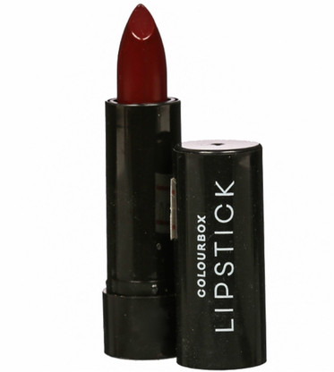 brick red lipstick