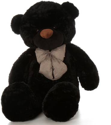 giant black teddy bear