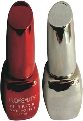 Huda Beauty FANTASY MIRROR NAIL POLISH RED, SILVER - Price in India, Buy Huda Beauty FANTASY MIRROR NAIL POLISH RED, SILVER Online In India, Reviews, Ratings & Features Huda Beauty FANTASY MIRROR NAIL POLISH RED, SILVER - Price in India, Buy Huda Beauty FANTASY MIRROR NAIL POLISH RED, SILVER Online In India, Reviews, Ratings & Features