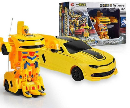 remote control bumblebee transformer car