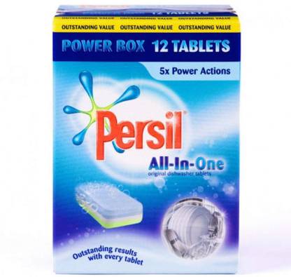 persil all in one original dishwasher tablets 12 s dishwashing detergent