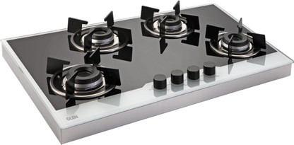 glen 4 burner built in glass hob