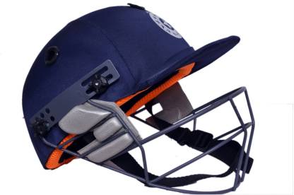 SPORTSHOLIC Blue Full Size Cricket Helmet Head Guard For Men Cricket Helmet